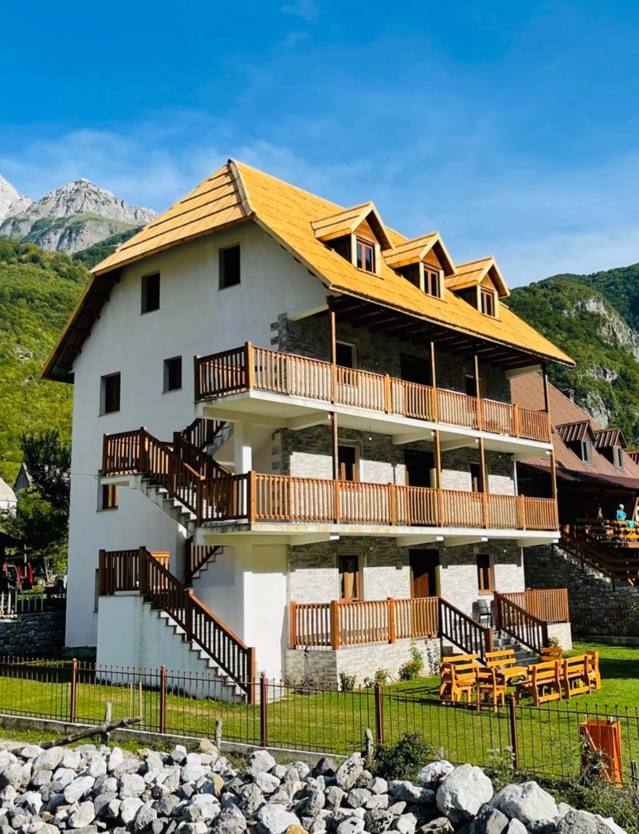 Hotel Thethi View Gjelaj Exterior foto